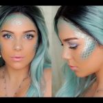 Pretty Mermaid Halloween Makeup | Super Easy!! - YouTu