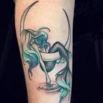 Untitled | Mermaid tattoos, Tattoos, Mermaid tattoo desig