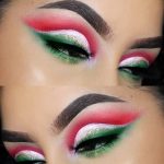 85 Mesmerizing Christmas Makeup Ideas To Leave The Beholder Red .