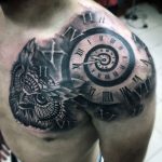 Top 80 Mind-Blowing Clock Tattoos [2020 Inspiration Guide] | Mens .
