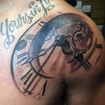 Top 80 Mind-Blowing Clock Tattoos [2020 Inspiration Guide] | Mens .