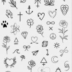 Mini Tattoo Designs – lilostyle in 2020 | Sharpie tattoos, Tattoo .