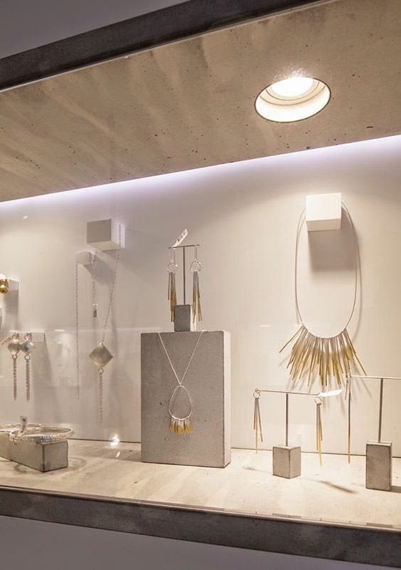 Nile Corp. Blog : Modern Minimalist Jewelry Display Ide