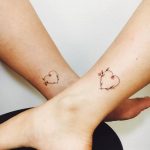 Beautiful Floral Heart Tattoos - Mother Daughter Tattoos - Mother .