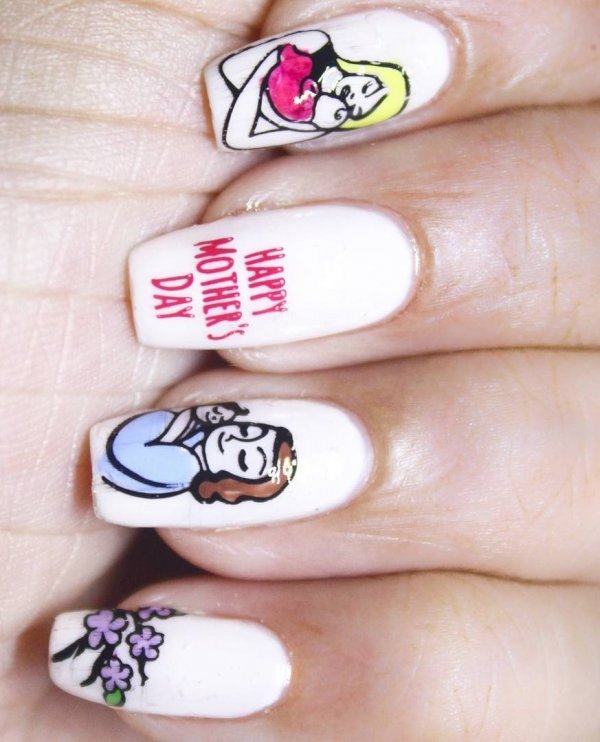 70 Nail Art Ideas For Mother's D