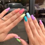 Stunning Rainbow Or Multicolored Nail Designs And Ideas For You In .