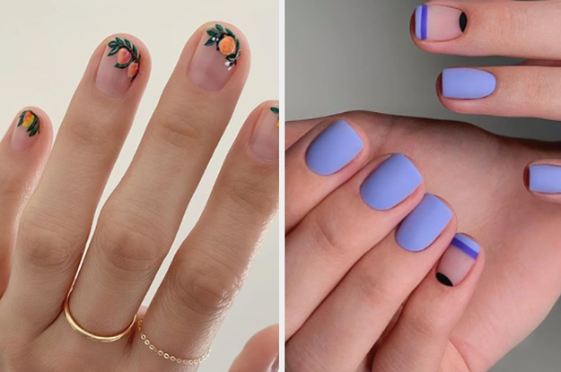 19 Summer Nail Art Designs For Anyone With Short Nai