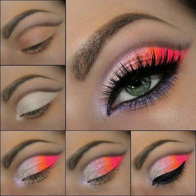 17 Fabulous Neon Eye Makeup Ideas for Women 2014 - Pretty Designs .