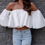 Women's Bohe Blouses-1220 – laddytopia | Loose crop tops outfits .