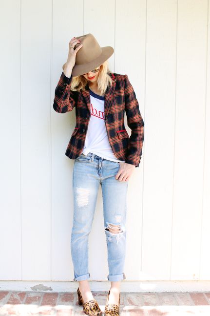 80 + Plaid Print Outfit Ideas For Women 2020 - LadyFashioniser.c