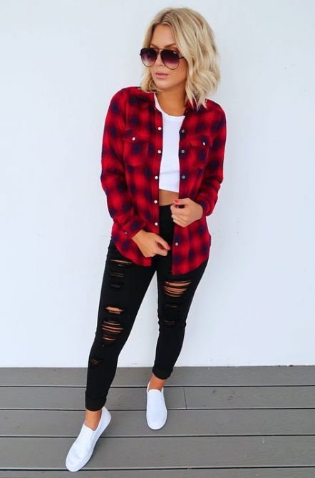 Super How To Wear Leggings In Fall All Black 43 Ideas | Plaid .