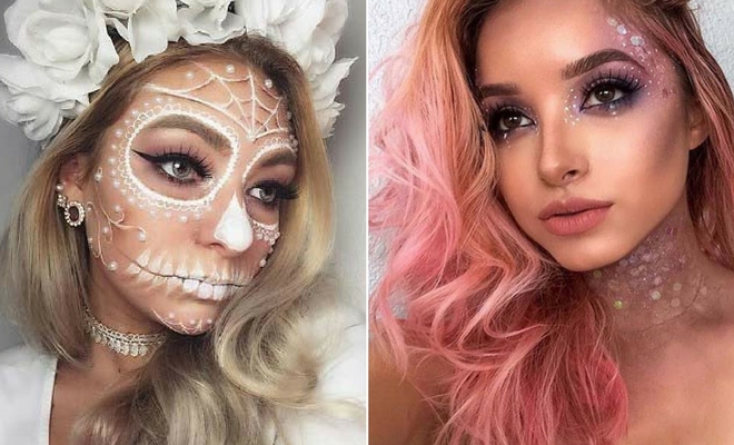 43 Pretty Halloween Makeup Ideas for 2020 | StayGl