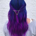 Blue and Purple Hair Color Ideas | Cute hair colors, Purple ombre .