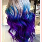 Blue Purple Hair Color Ideas, Mixing some colors always work when .