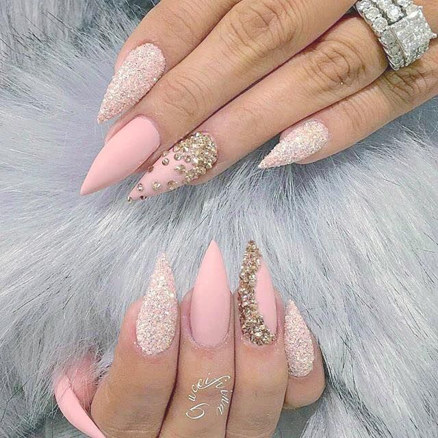 Top 33 Rocking Party Nail Art Ideas 2019 | Stiletto nails designs .