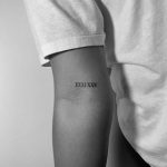 Best Roman Numeral Tattoo Ideas | POPSUGAR Beau