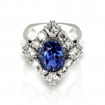 Natural Sapphire Ring - Jewelry Desig