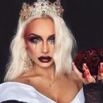 glam and scary halloween makeup | Creative halloween makeup .
