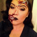 21 Scary Halloween Makeup Ideas | StayGlam | Creepy halloween .