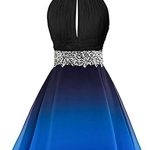 Amazon.com: Beilite Gradient Color Short Homecoming Prom Dress A .