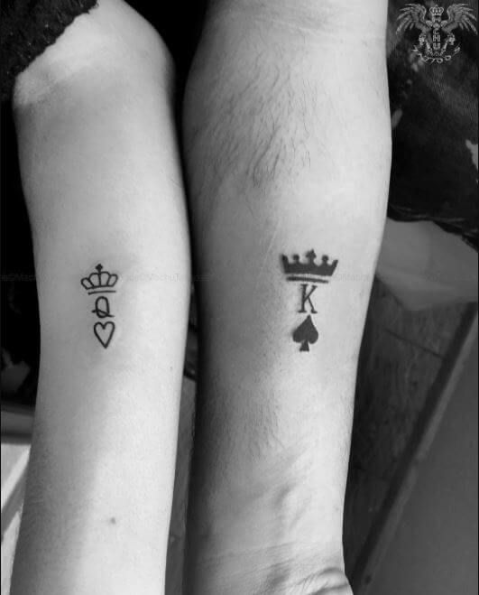 Couple Tattoos | Small couple tattoos, Cute couple tattoos .