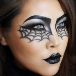 Spider Web makeup Halloween inspiration | Halloween eye makeup .