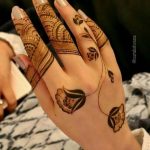 Stunning Back Hand Henna Design | Kına tasarımları, Kına dövmeler .