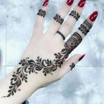 Stunning And Beautiful Mehndi Design For Back Hand | | Simple .