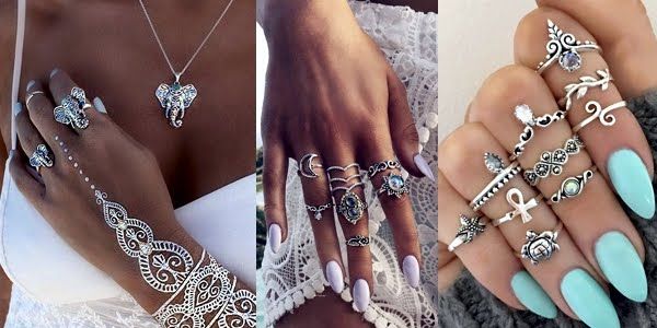 Stunning Jewelry Ideas for Pretty Boho Hands! | Jewelry, Stunning .