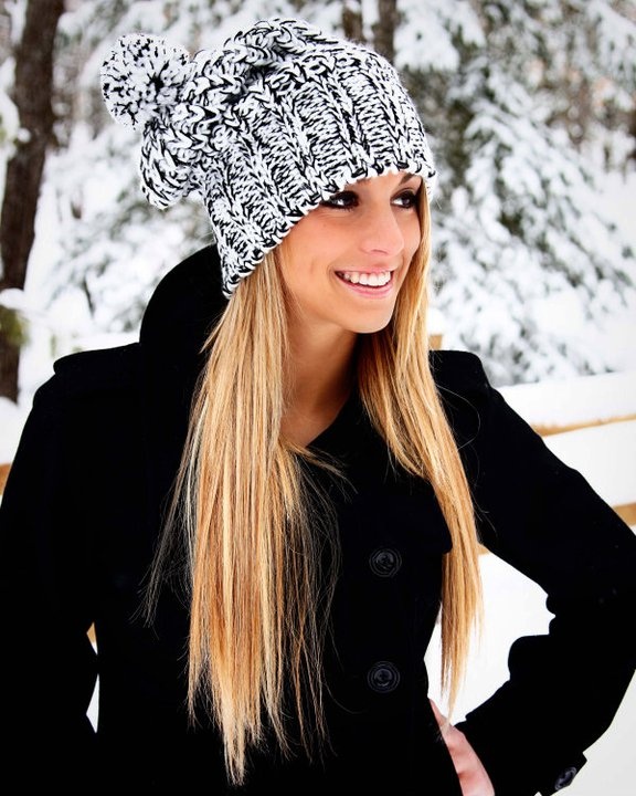 20 Winter Hair Looks with Hats You Must Adore - Pretty Desig