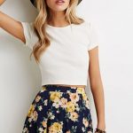 SPRING & SUMMER FASHION TRENDS! Gorgeous high waisted floral .