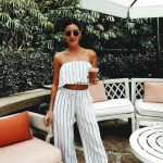 striped-two-piece-summer-look | Ecemel