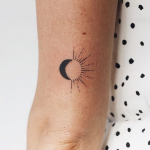 35 Phases Of The Moon Tattoo Design On 2019 Moon tattoo ideas .
