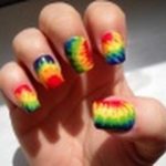 Pin by Grace Montoya on Cool Stuff | Tie dye nails, Nail tutorials .