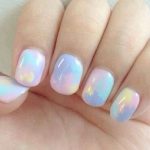 Pastel tie dye nails | Opal nails, Pastel nail art, Love nai