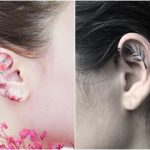7 Tiny Ear Tattoo Ideas | Reveli