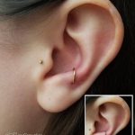 Anti- Tragus Small Ring | Earings piercings, Cute ear piercings .