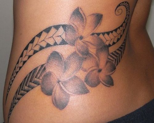 Found on Bing from creativefan.com | Tribal flower tattoos .