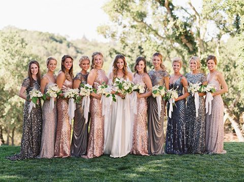 Unique bridesmaid dress ideas for ballsy brid