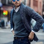 The V-Neck Sweater | Trendy fall fashion, Mens outfits, Mens .