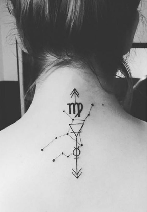 21 Chic Virgo Tattoos That'll Satisfy Your Inner Perfectionist | I .