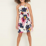 Cinched-Waist Cami Dress for Girls in 2020 | Girls dresses .