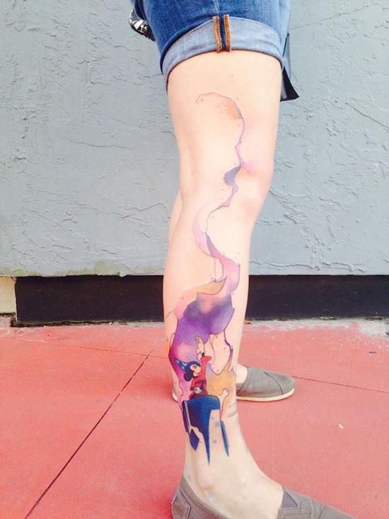 100 Cute Disney Tattoos Ideas For Tattoo Lovers awesome | Disney .