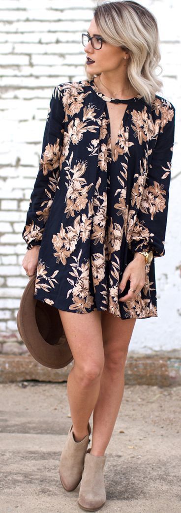 Cool Floral Print Outfits