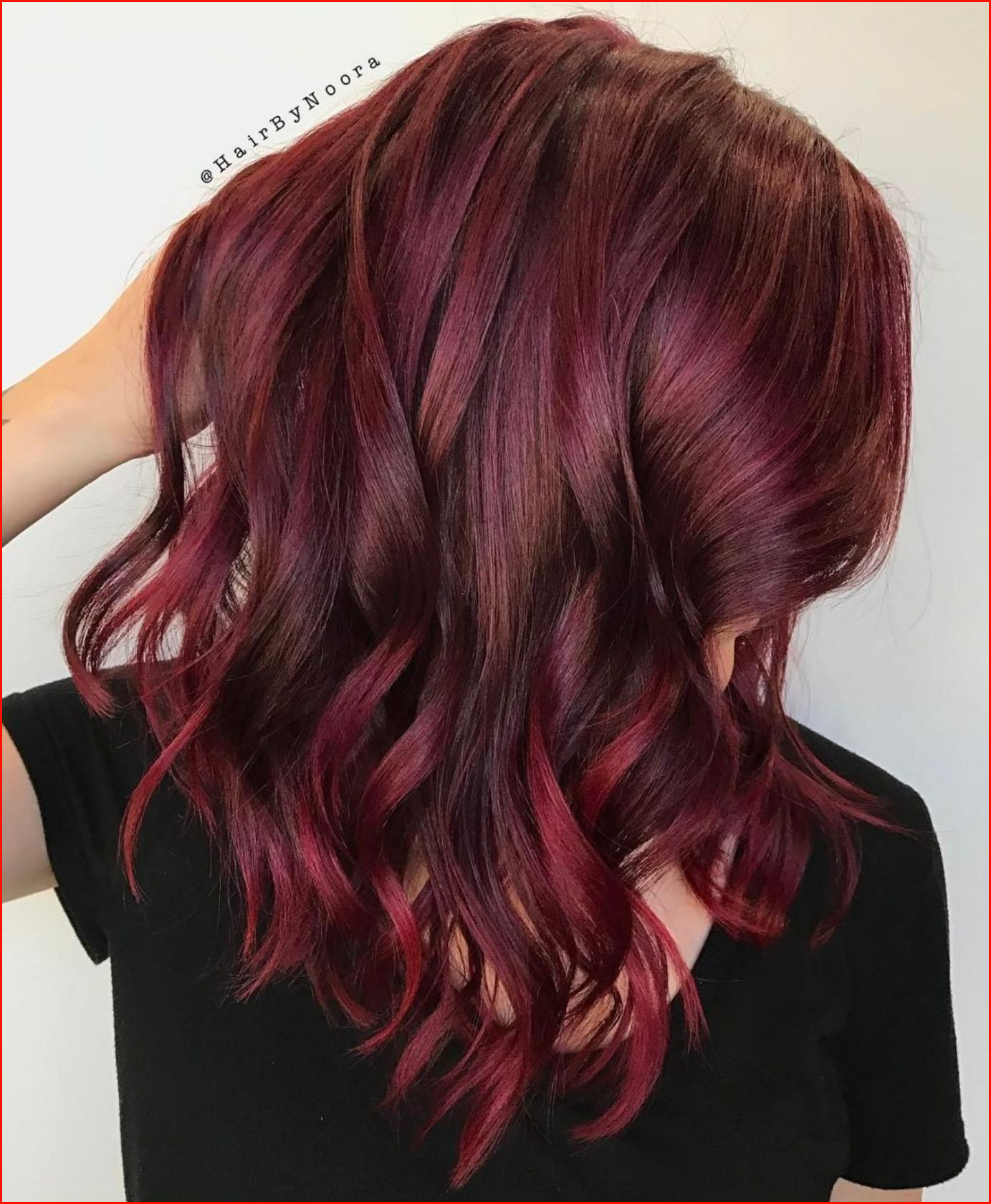 Exclusive Burgundy Hair Color Ideas