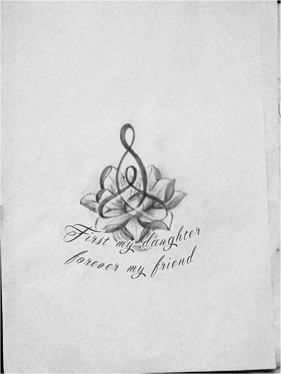 Mother Daughter Tattoo Designs