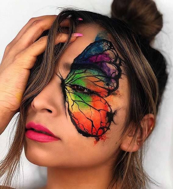 Ethereal Butterfly Makeup Inspiration for
Halloween