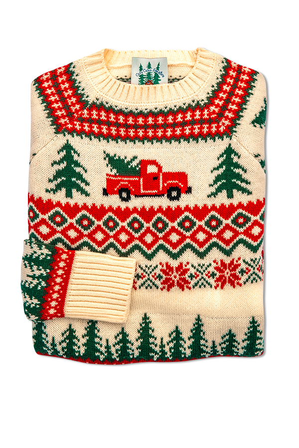 Buy Christmas sweater with logos and
attractive prints