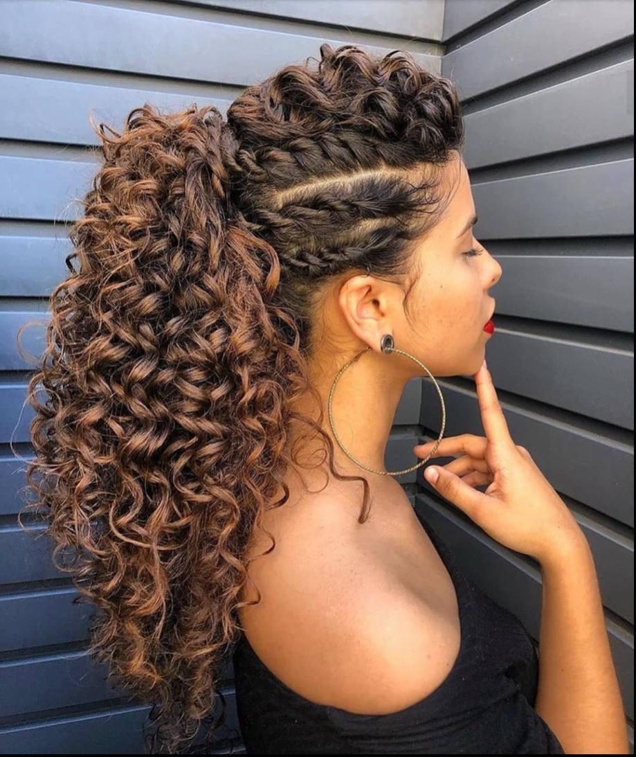 Style Oozing Curly Hairdos