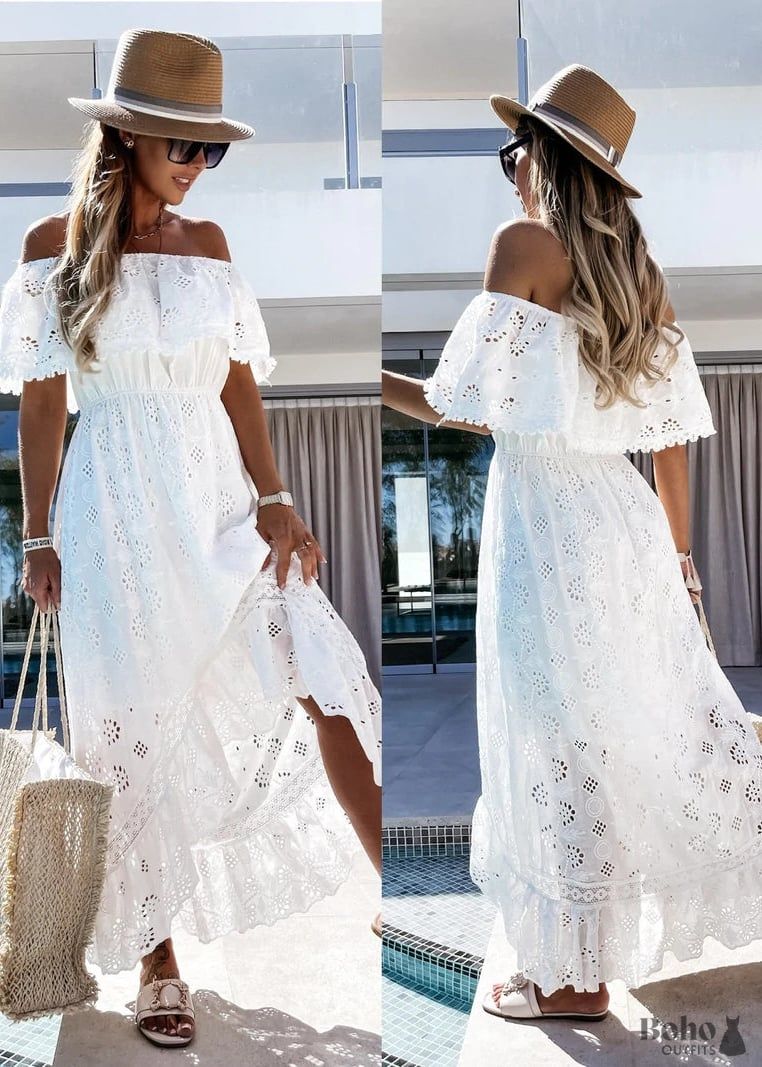 Feel Like Royalty in a Stunning Long
White Maxi Dress: Timeless Elegance and Chic